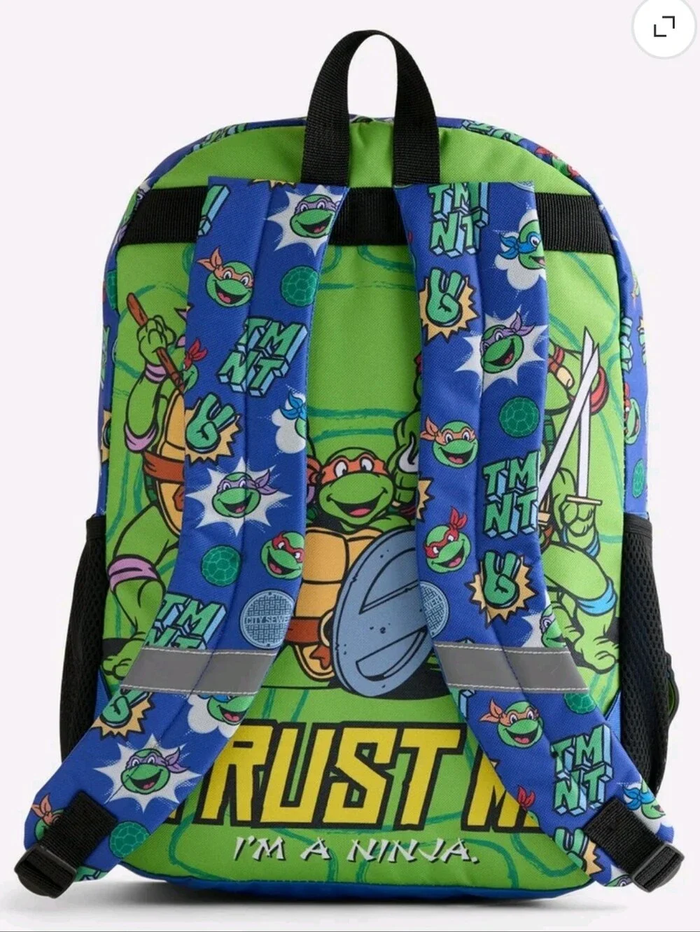 Nickelodeon Teenage Mutant Ninja Turtles Boys Backpack Set with Lunch Bag, 6 Pcs